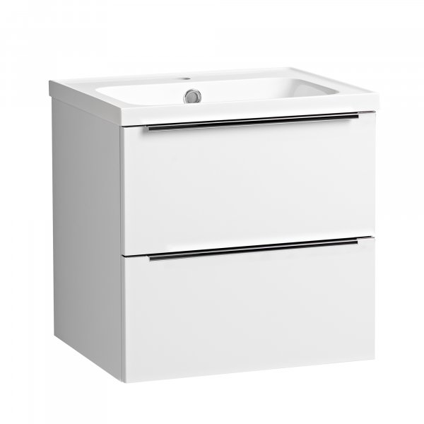 Tavistock Cadence 500mm Wall Mounted Vanity Unit - Gloss White