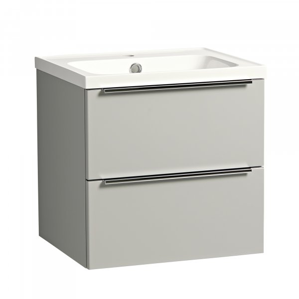 Tavistock Cadence 500mm Wall Mounted Vanity Unit - Gloss Light Grey