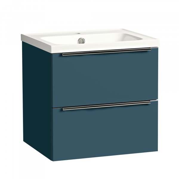 Tavistock Cadence 500mm Wall Mounted Vanity Unit - Oxford Blue