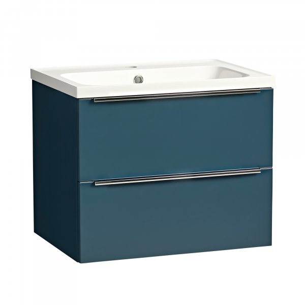 Tavistock Cadence 600mm Wall Mounted Vanity Unit - Oxford Blue