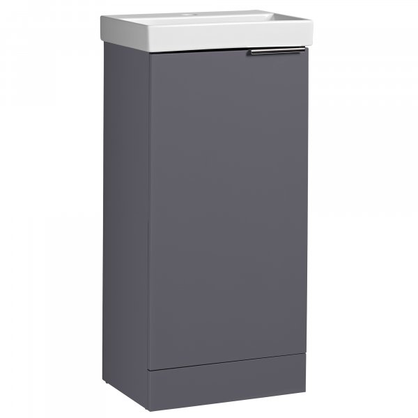 Tavistock Cadence 400mm Cloakroom Vanity Unit - Storm Grey