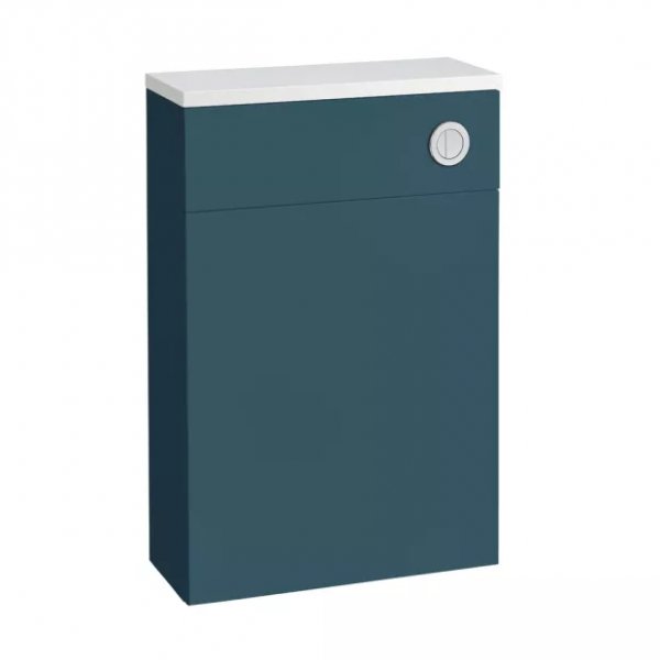 Tavistock Cadence Oxford Blue Back To Wall WC Unit & Worktop