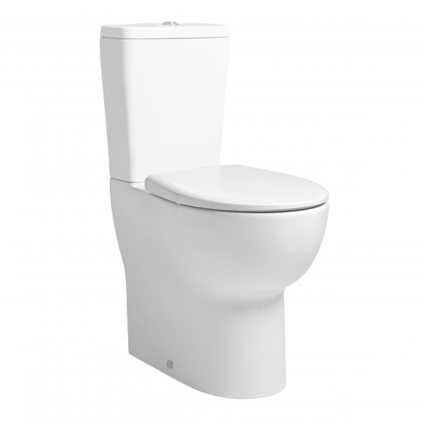 Tavistock Loft Comfort Height Fully Enclosed Close Coupled WC With Contactless Flush