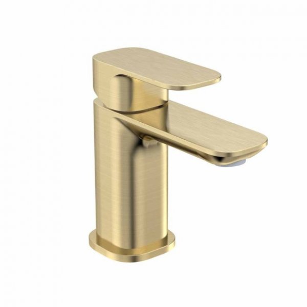 Tavistock Haze Basin Mixer With Click Waste - Brushed Brass