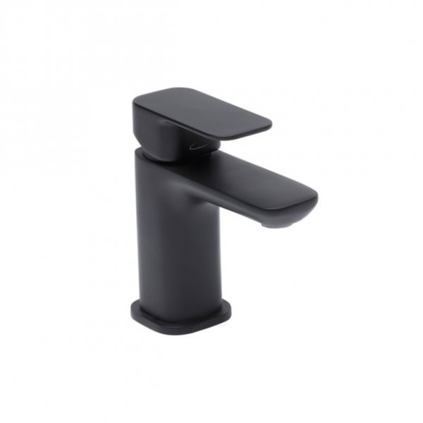 Tavistock Haze Basin Mixer with Click Waste- Black