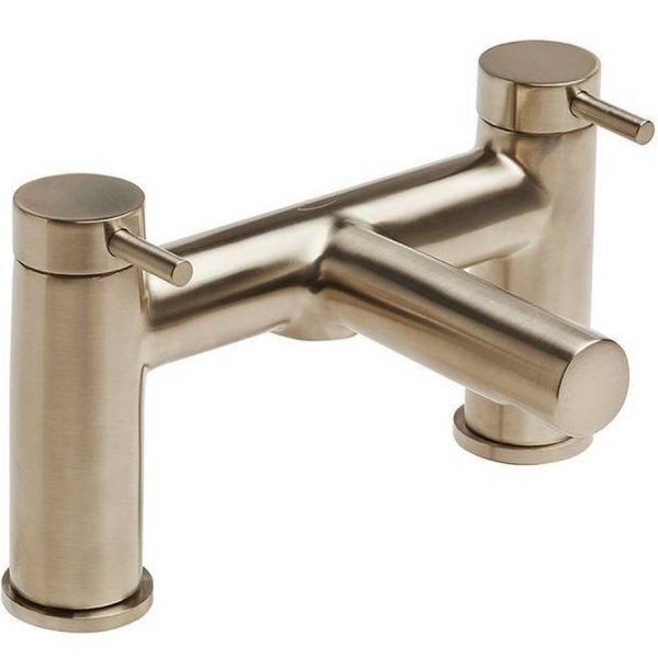 Tavistock Anthem Deck Mounted Bath Filler - Brushed Brass