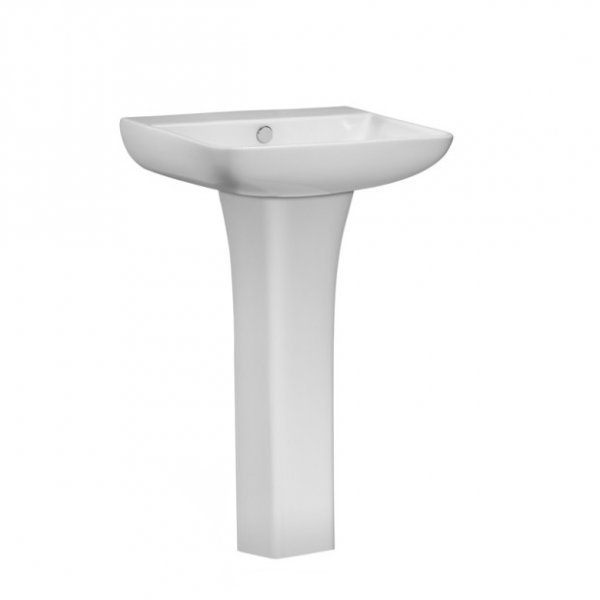 Tavistock Structure 550mm Slim Basin and Pedestal