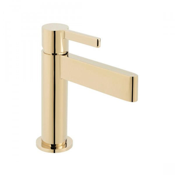 Vado Individual Edit Mono Basin Mixer - Bright Gold