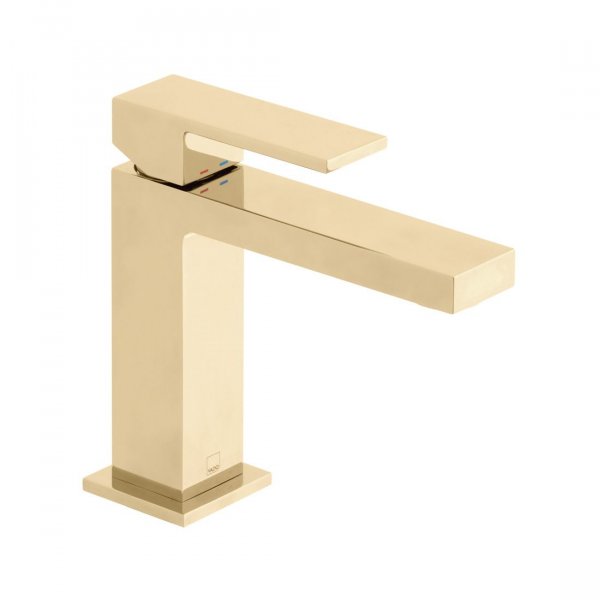 Vado Individual Notion Slimline Mono Basin Mixer - Bright Gold