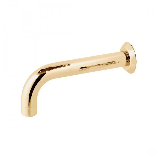 Vado Individual Origins Wall Mounted Bath Spout - Bright Gold