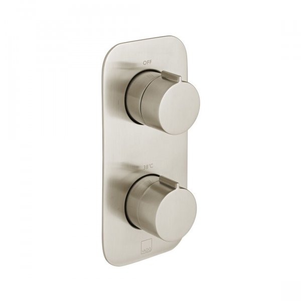 Vado Individual Tablet Altitude 1 Outlet Thermostatic Shower Valve - Brushed Nickel