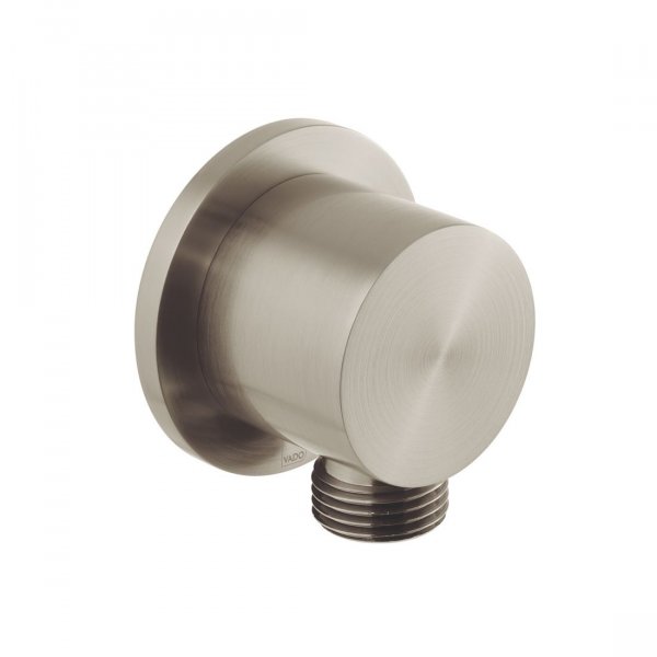 Vado Individual Round Wall Outlet - Brushed Nickel