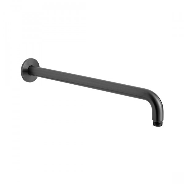 Vado Individual Round Easy Fit Shower Arm - Brushed Black