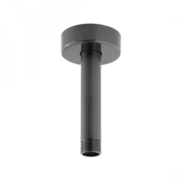 Vado Individual Showering Solutions Fixed Head Ceiling Mounting Shower Arm - Brushed Black 100mm (4
