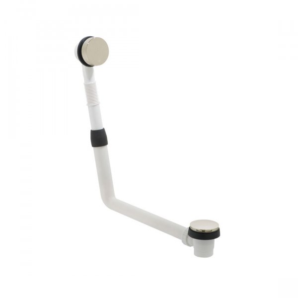 Vado Individual Push Type Bath Waste & Overflow - Brushed Nickel