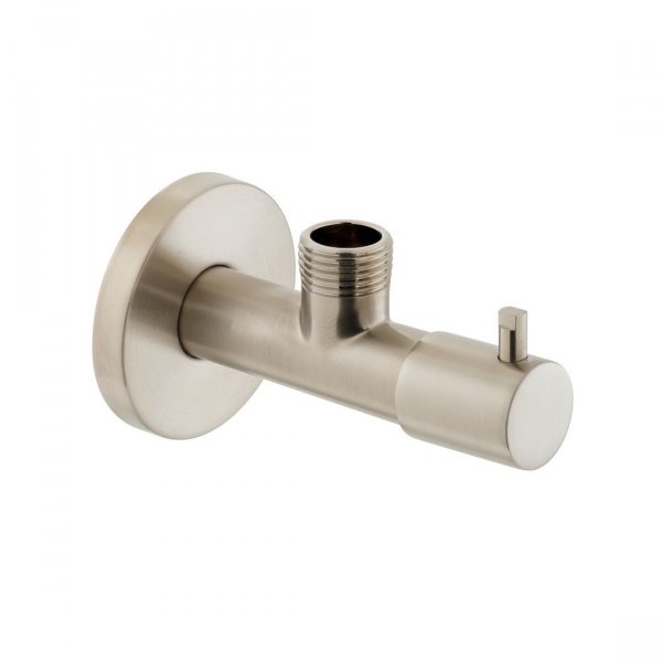 Vado Individual Angle Valve - Brushed Nickel 1/2