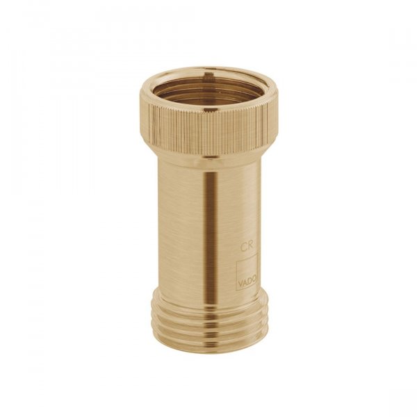 Vado Individual Wastes & Fittings Double Check Valve - Brushed Gold