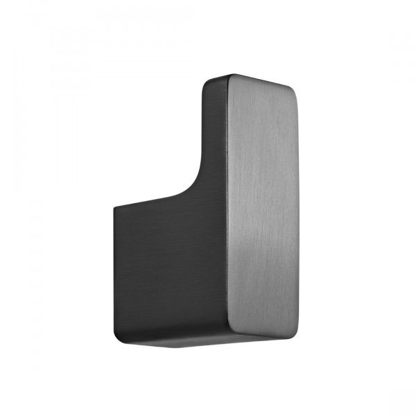 Vado Individual Shama Robe Hook - Brushed Black