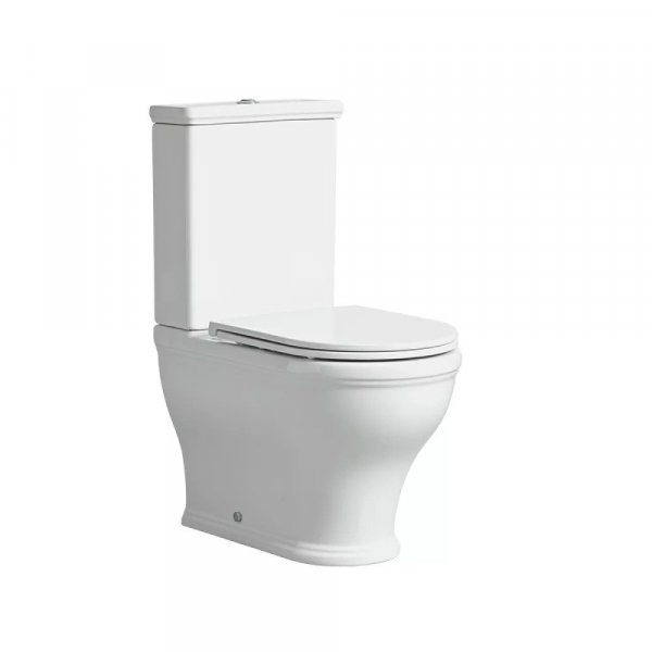 Tavistock Lansdown Short Projection Fully Enclosed Close Coupled WC Pan and Sensor Cistern