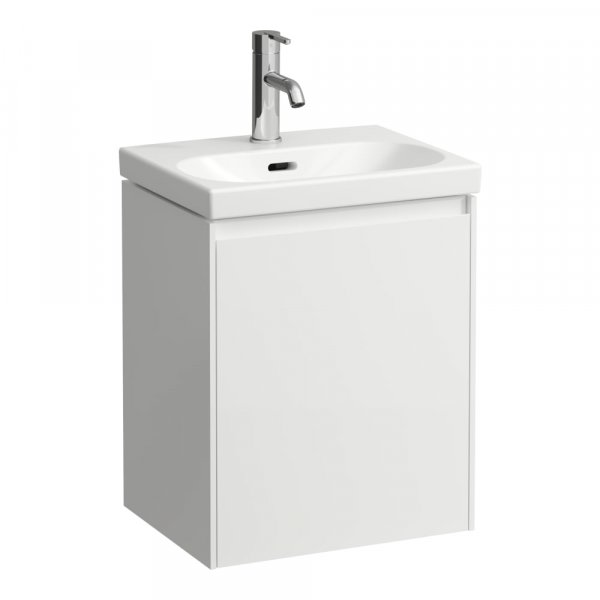 Laufen Lani Matt White 450mm Vanity Unit - Left Hand Door