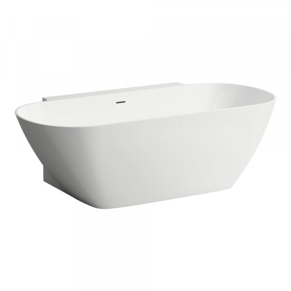 Laufen Lua 1700 x 850mm Back to Wall Bath - White