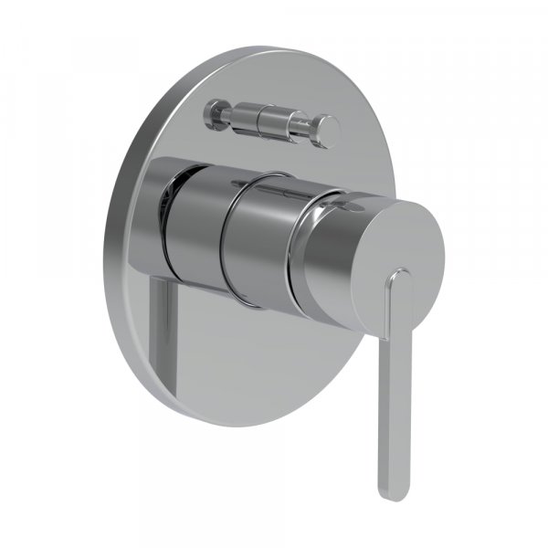 Laufen Lua Concealed 2 Outlet Bath Mixer - Chrome