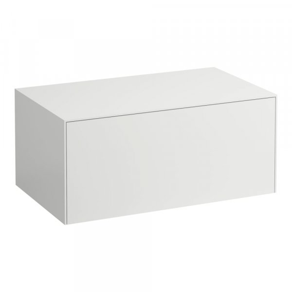 Laufen Sonar 800mm Matt White Drawer Element without Cutout