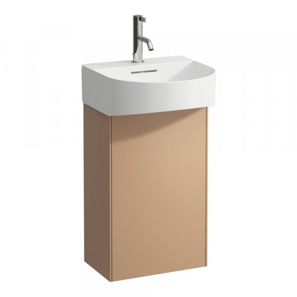 Laufen Sonar 400mm Copper (Lacquered) 1 Door Vanity Unit - Right Hand