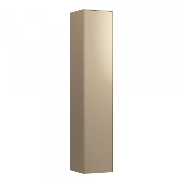 Laufen Sonar 1600mm Gold (Lacquered) 1 Door Tall Cabinet - Right Hand