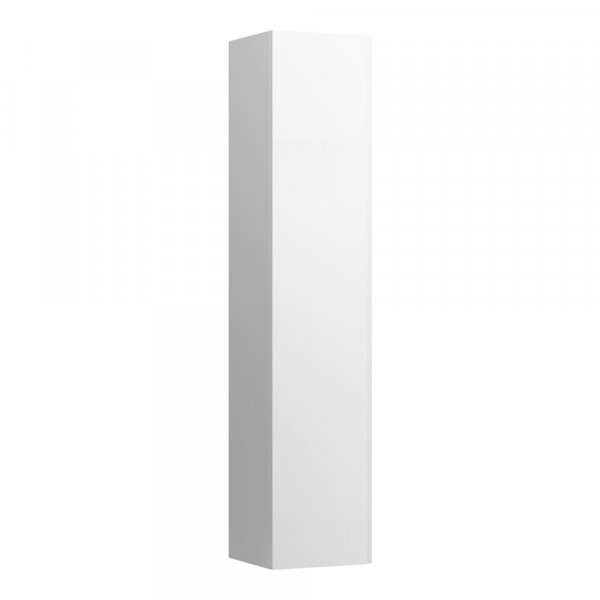 Laufen Lani Matt White 1650mm 1 Door Tall Cabinet - Left Hand