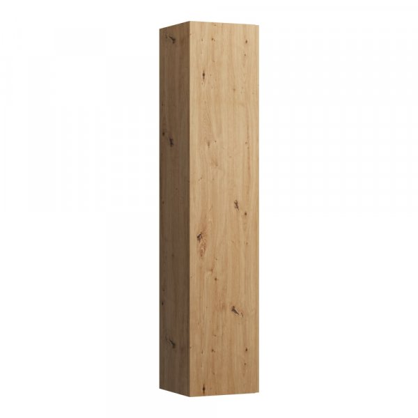 Laufen Lani Wild Oak 1650mm 1 Door Tall Cabinet - Right Hand