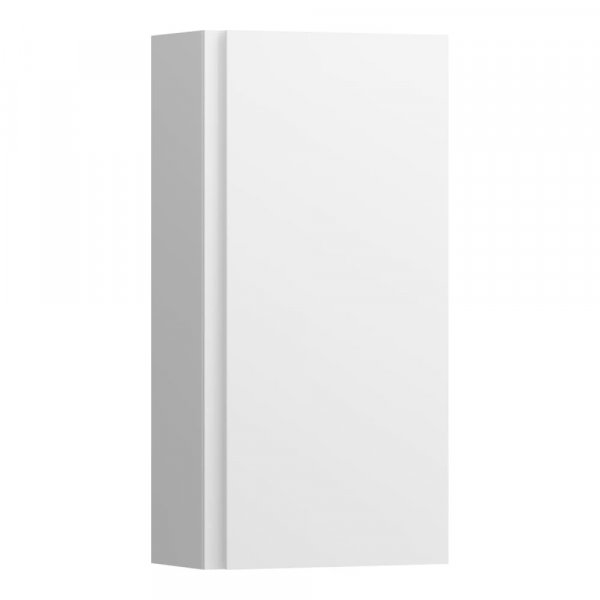 Laufen Lani Glossy White 1 Door Wall Cabinet - Right Hand
