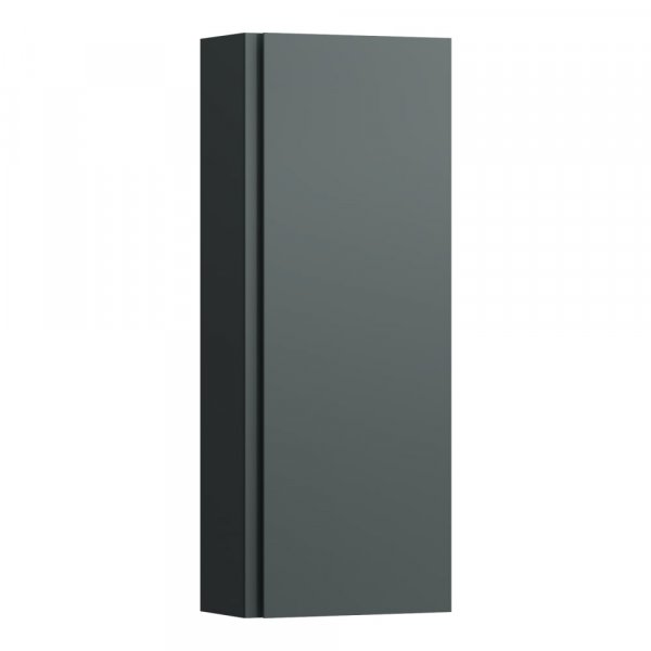 Laufen Lani Traffic Grey 1 Door Medium Wall Cabinet - Right Hand