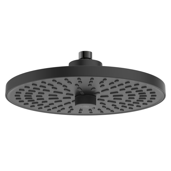 Ideal Standard Idealrain ALU+ 260mm Round Shower Head - Silk Black