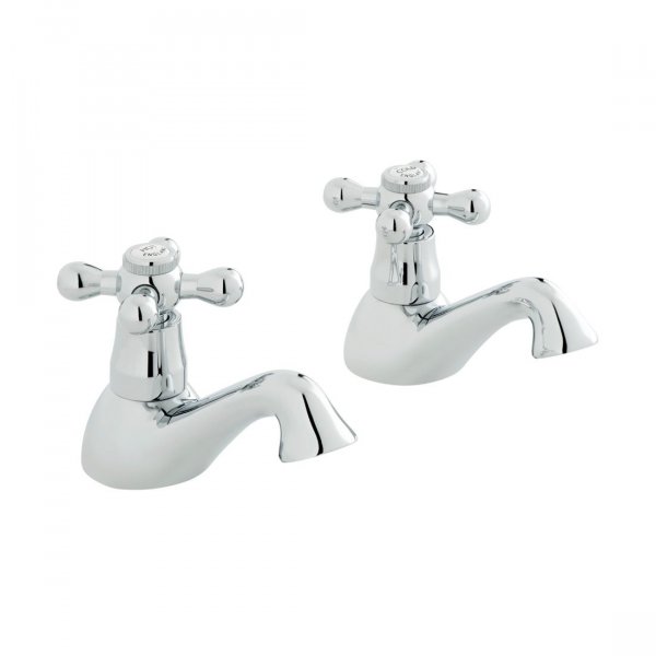 Vado Axces Victoriana Bath Pillar Taps