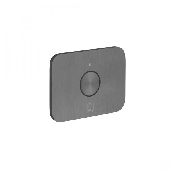 Vado Zone Brushed Black Horizontal Concealed Stop Valve