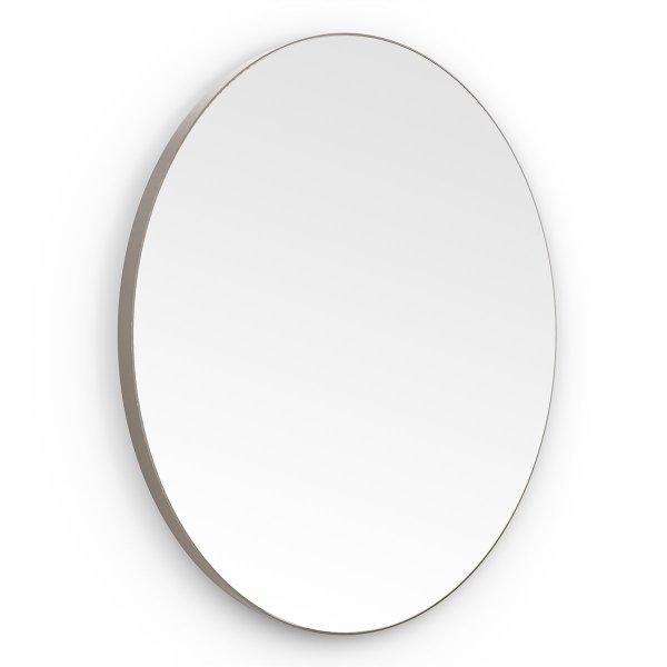 Origins Living Oslo 600mm Round Mirror - Brushed Bronze