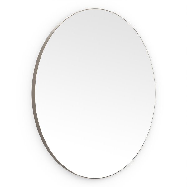 Origins Living Oslo 800mm Round Mirror - Brushed Bronze