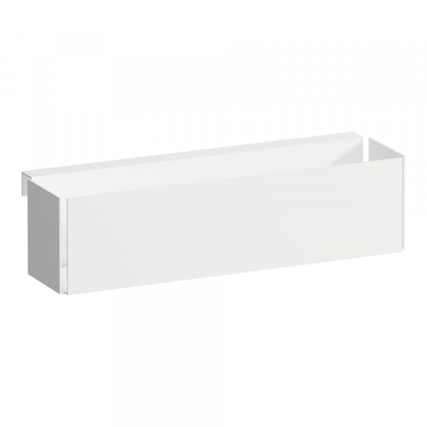 Laufen Ino Matt White 300mm Wall-Hung Drawer Organiser