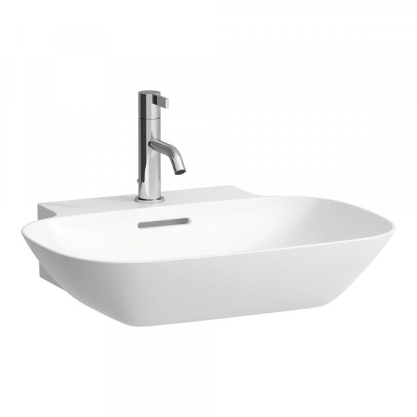 Laufen Ino Matt White 560 x 450mm Ground Basin - One Tap Hole