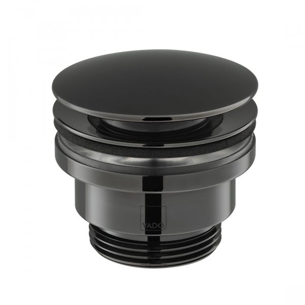 Vado Individual Omika Noir Universal Basin Waste - Polished Black