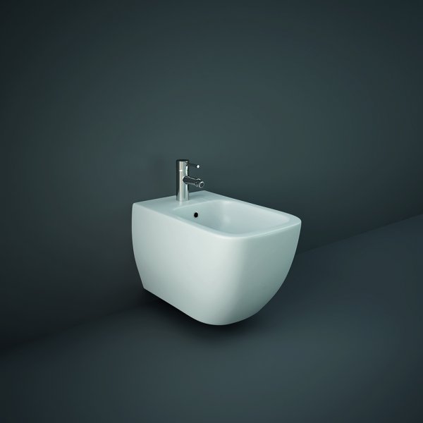 RAK Feeling Wall Hung Bidet - Matt White