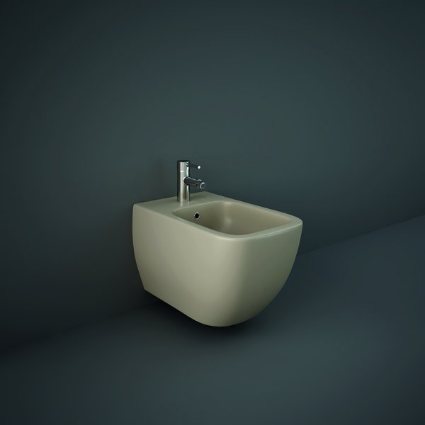 RAK Feeling Wall Hung Bidet - Cappuccino