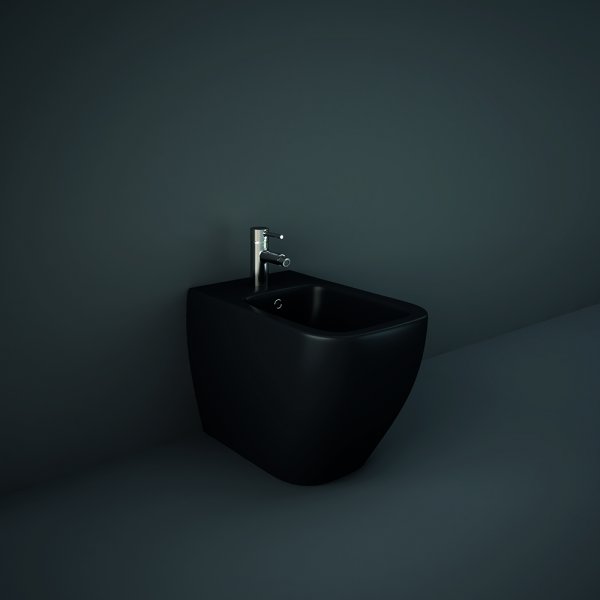 RAK Feeling Back to Wall Bidet - Matt Black