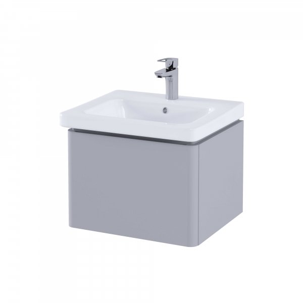 RAK Resort 500mm Single Draw Basin Unit - Matt Stone