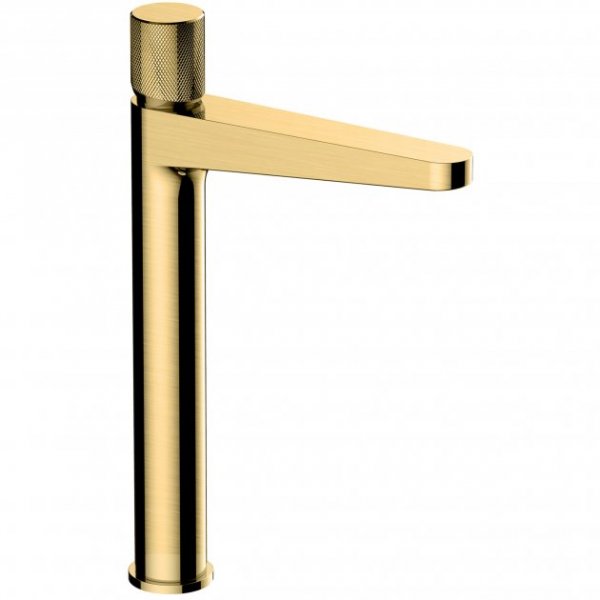 RAK Amalfi Tall Basin Mixer - Gold