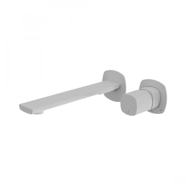 Vado Cameo Leverless Wall Mounted Basin Mixer - Matt White