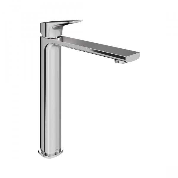 Vado Cameo Lever Extended Mono Basin Mixer - Chrome