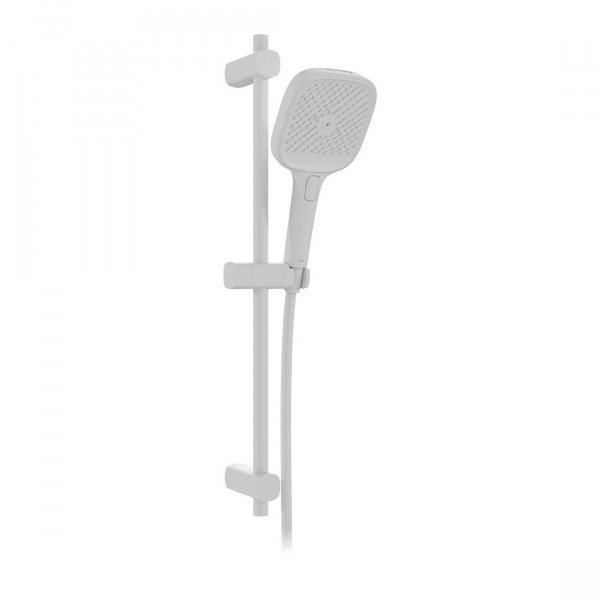 Vado Cameo Multi Function Slide Rail Shower Kit - Matt White