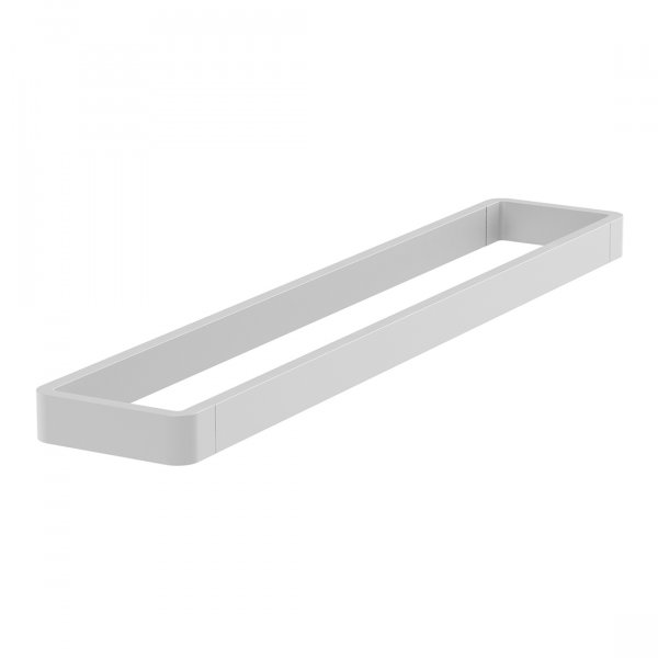 Vado Cameo 600mm Towel Bar or Shelf Frame - Matt White